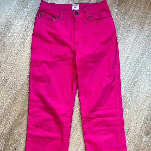 Vintage (1999-2000) Moschino Stretch Denim Pant - Picture 1 of 3